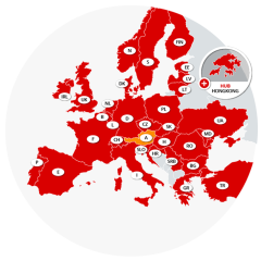CODICO Distribution Map
