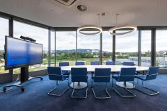 A meeting room inside the CODICO office.